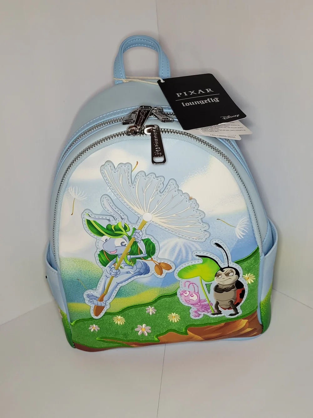 Loungefly Disney Pixar A Bug's Life Swinging Flick Mini Backpack New With Tags